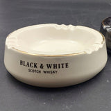 Wade England - Black and White Scotch Whisky, White - Ashtray