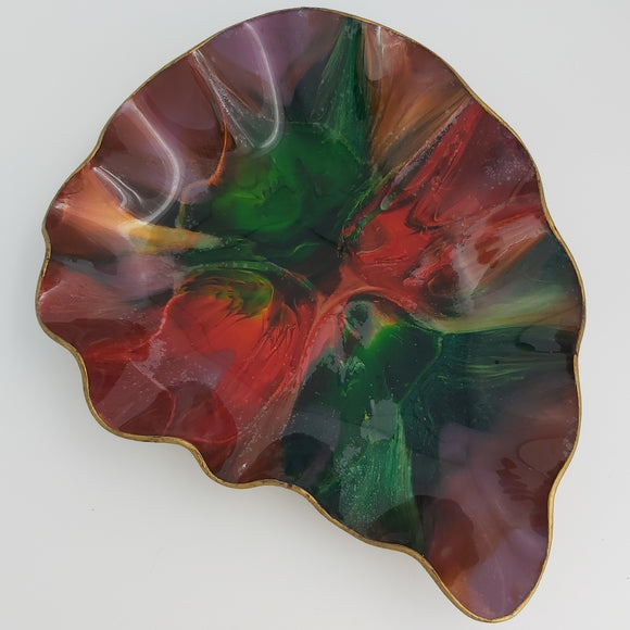 Seetusee Mayfair Glassware - Leaf-shaped - Dish