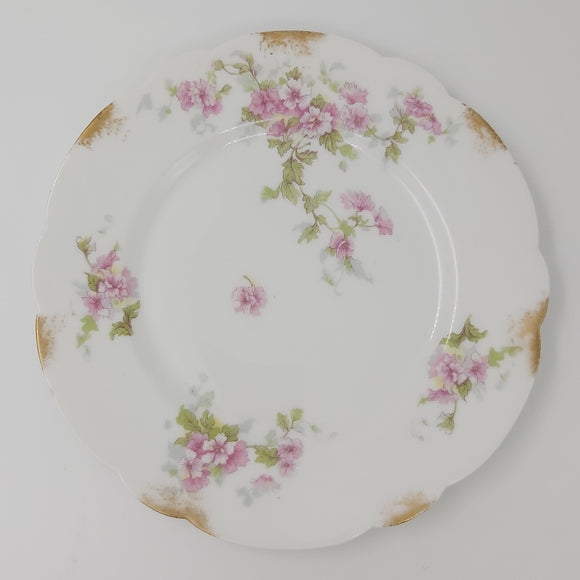 Limoges, L Bernardaud & Co - Pink Blossom,  I2530 - Salad Plate