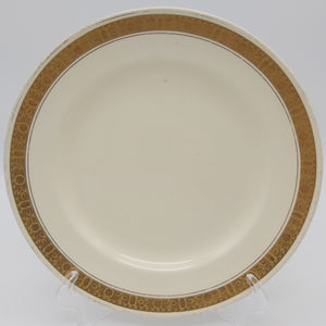 Burleigh - Zenith Ivory and Gold - Salad Plate