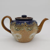 Royal Doulton Stoneware - X5004 White Flowers - 3-piece Tea Service