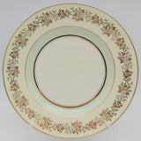 Midwinter - Yellow and Green Bands with Gold Filigree - Dinner Plate