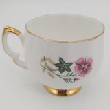 Colclough - Pink Flowers, 7115 - 21-piece Tea Set