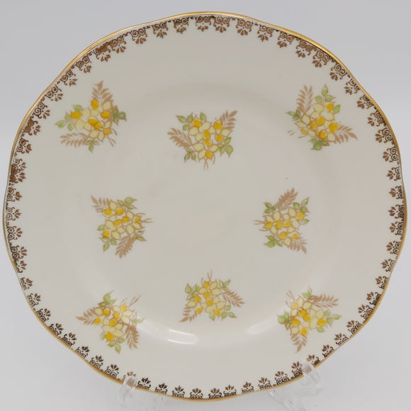 Salisbury - Small Yellow Flowers - Side Plate
