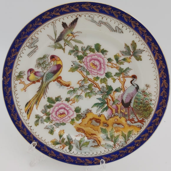 Union T - Exotic Birds and Pink Flowers - Side Plate