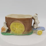 Hornsea - Wagon with Turtle and Dog - Posy Vase - VINTAGE