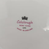 Colclough - Maroon and Navy Flowers - Side Plate