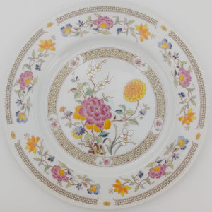 Unknown - Spring Flowers with Criss-cross Border - Plate