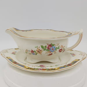 Alfred Meakin - Aboyne - Gravy Boat and Saucer