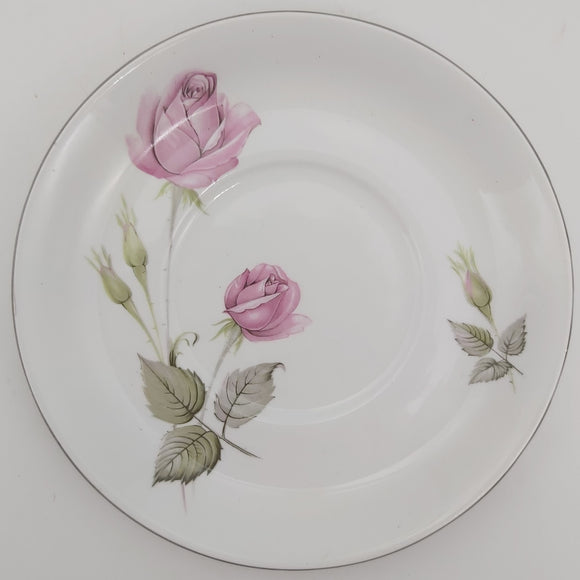 Alfred Meakin - Pink Roses - Saucer