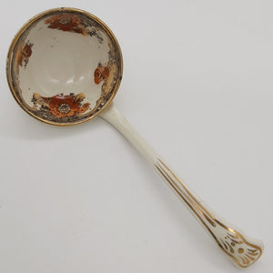 Powell, Bishop & Stonier - Oriental Ivory Floral - Ladle - ANTIQUE