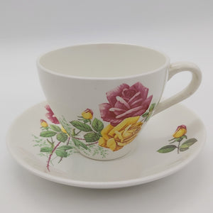 Kelston Potteries - Red and Yellow Roses - Duo