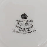 Royal Albert - Empress Series: Isabella - Saucer