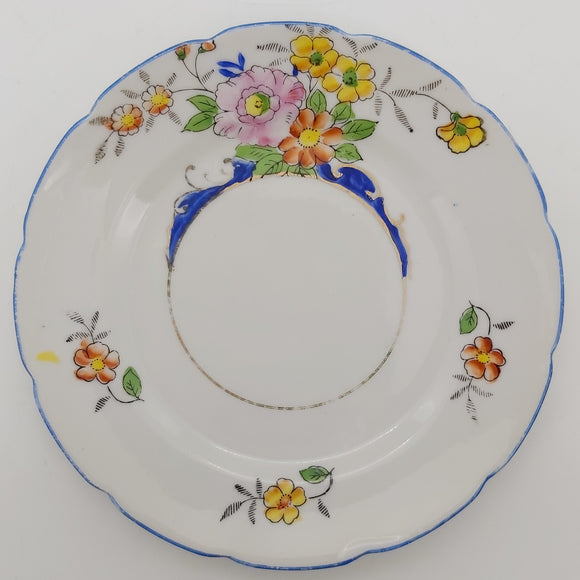 Unknown - Hand-painted Flowers - Side Plate