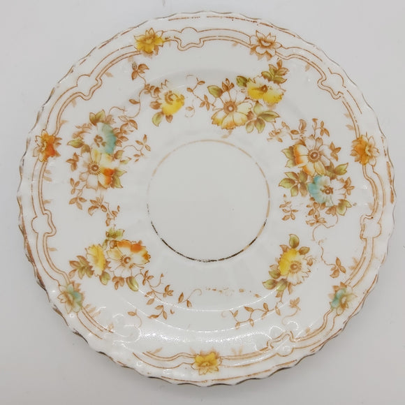 Royal Albert - Orange, Yellow and Blue Flowers - Side Plate
