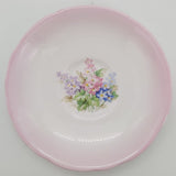 Royal Stafford - Purple, Pink and Blue Flowers - Saucer