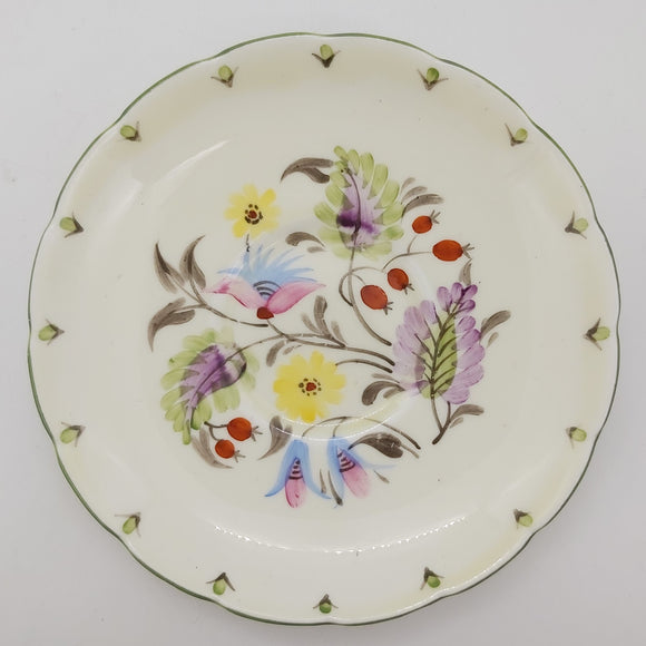 Foley - Hand-painted Floral Spray - Saucer