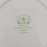 Queen's Rosina - Special Flowers: January, Carnation - Side Plate