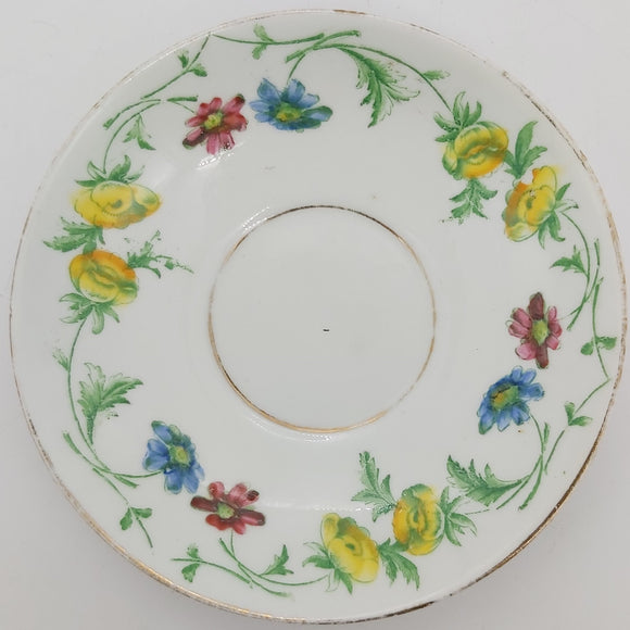 Royal Stafford - Hand-painted Flowers - Saucer