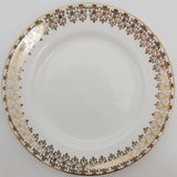 Windsor - White with Gold Filigree - Trio