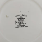 Crown Devon - Ivory Queen - Saucer