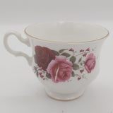 Queen Anne - 8627 Pink and Red Roses - Cup