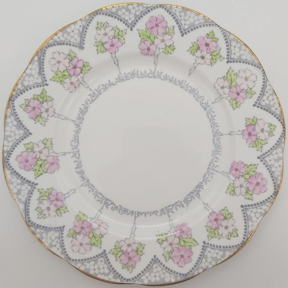 Salisbury - 1643 Pink Flowers - Side Plate