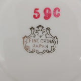 Fine China Japan - 59C Pearl Lustre with Gold Filigree - Duo