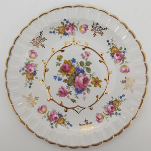 Wood & Sons - Floral Sprays with Gold Detailing - Display Plate