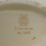 Adams Titian Ware - Cream with Gold Stripe - Gravy Boat