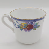 English-made - 6439 Branch of Fruit and Blue Rim - Trio