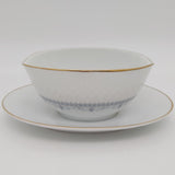 Noritake - Lorenzo - Gravy Boat with Attached Underplate