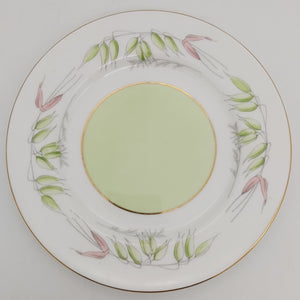 Aynsley - C1439 Pink and Green Grasses - Side Plate