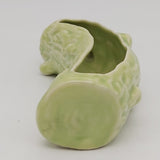 Temuka - Light Green Log - Posy Vase