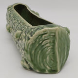 Temuka - Large Dark Green Log - Posy Vase