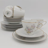 Hutschenreuther - Floral Spray - 6-setting Dinner Set and Serving Ware