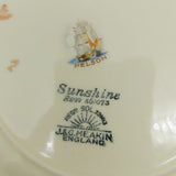 J & G Meakin - Nelson - Square Plate