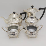Cooper Brothers, Sheffield - Ornate Tea and Coffee Service - ANTIQUE
