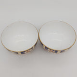 Davenport - Imari - Set of 2 Bowls in Silver Stand - ANTIQUE