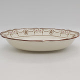 Royal Doulton - D2801 Countess, Brown and Pink - Oval Bowl