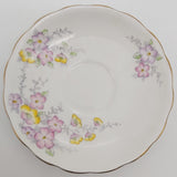 Colclough - Purple, Yellow and Pink Flowers, 6593 - Trio