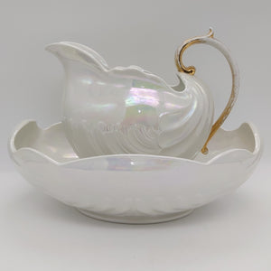 Shelley Wileman - Pearl Lustre - Wash Bowl and Jug