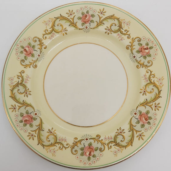 Johnson Brothers - Pink Roses on Yellow Band - Side Plate