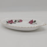 Royal Albert - Red Roses and Small White Flowers - Oval Dish