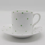 Royal Albert - Green Polka Dots - 14-piece Coffee Set