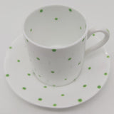 Royal Albert - Green Polka Dots - 14-piece Coffee Set