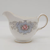 Queen Anne - 8350 Pink Rose in Blue Shield - 20-piece Tea Set