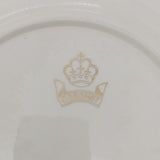 Crown Lynn - Turner's Crossing the Brook - Display Plate with Yellow Rim
