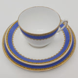 Roslyn - 2463 Yellow and Blue Border - 19-piece Tea Set