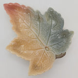 Royal Winton - Grey and Peach - Leaf-shaped Dish